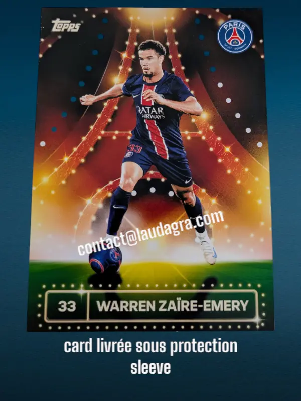 Warren Zaïre-Emery Card N° 26