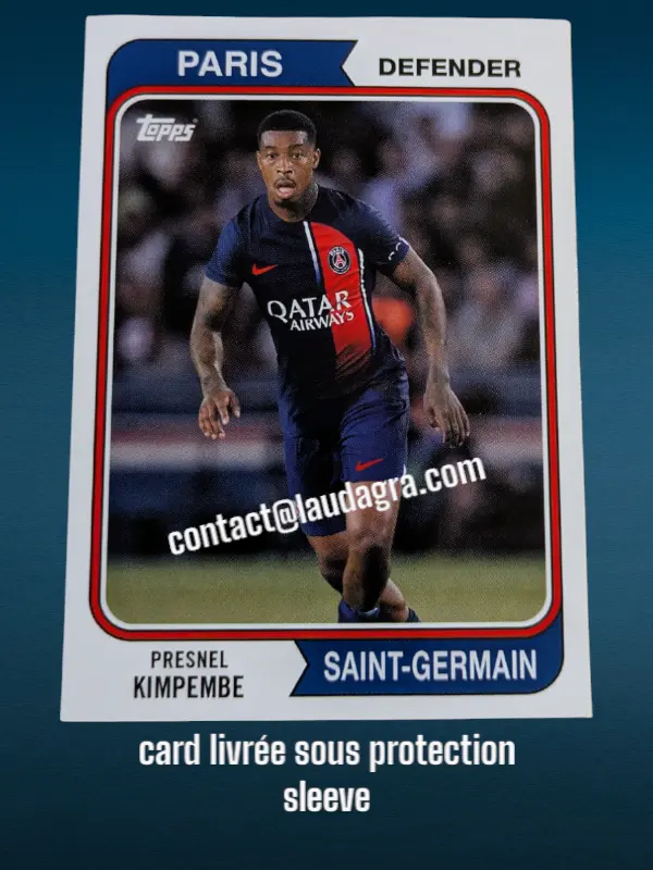 Presnel Kimpembe Card N° 38