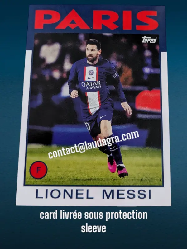 Lionel Messi Card N° 37
