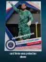 Gianluigi Donnarumma Card N° PSG-1