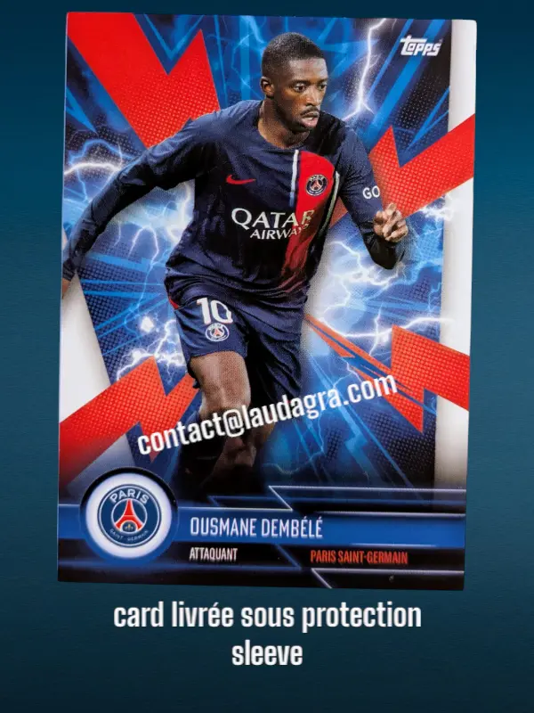 Ousmane Dembélé Card N° PSGS-5