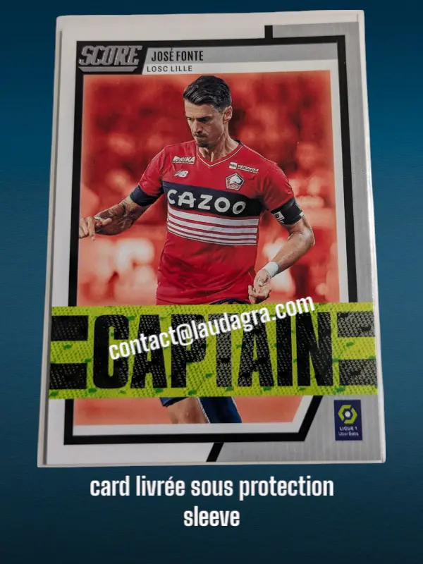 Jose Fonte N° 2/ Captain Ligue 1 Uber Eats