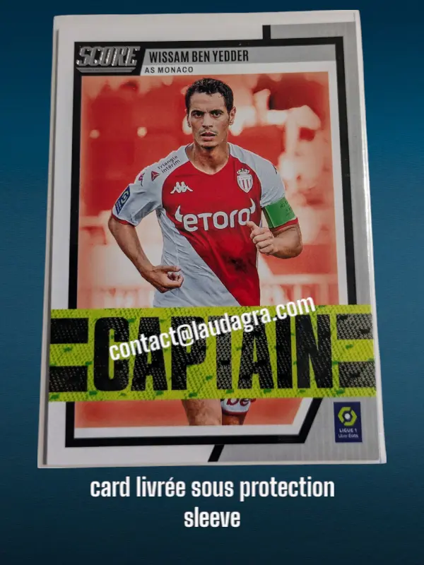 Wissam Ben Yedder N° 3/ Captain Ligue 1 Uber Eats