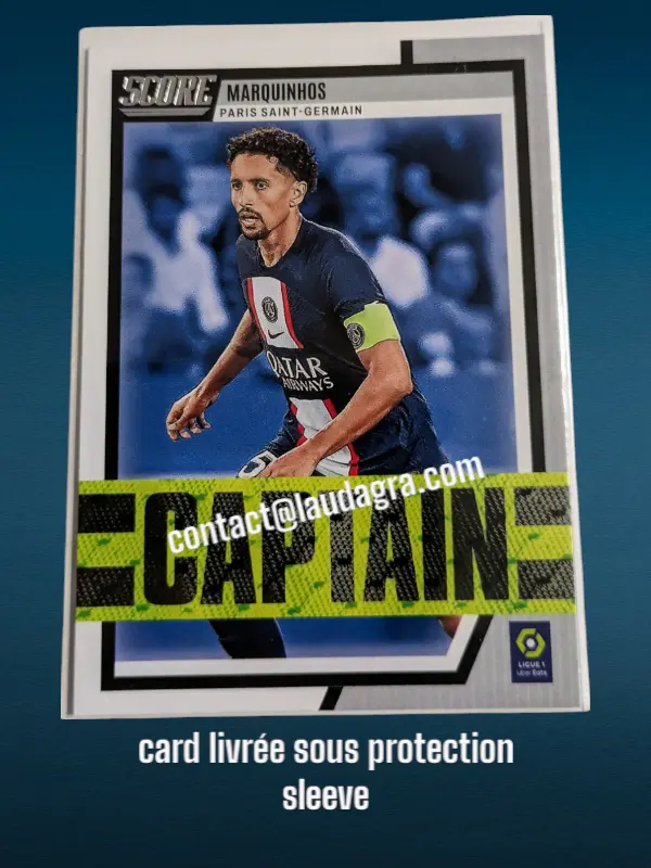 Marquinhos (D) N° 6/ Captain Ligue 1 Uber Eats
