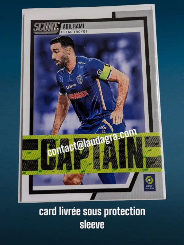 Adil Rami N° 9/ Captain Ligue 1 Uber Eats