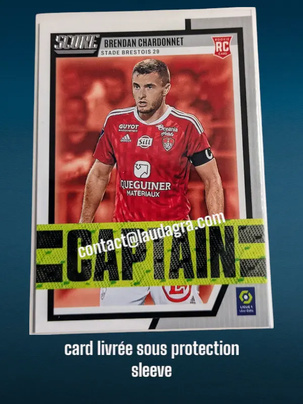 Brendan Chardonnet N° 10/ Captain Ligue 1 Uber Eats