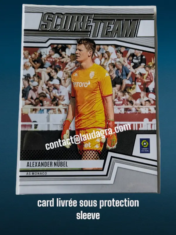 Alexander Nubel N° 13 AS Monaco  Score Team 22/23