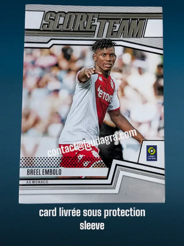 Breel Embolo N° 14 AS Monaco  Score Team 22/23