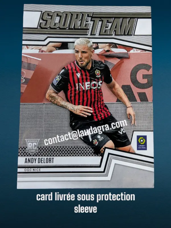 Andy Delort N° 18 OGC Nice  Score Team 22/23