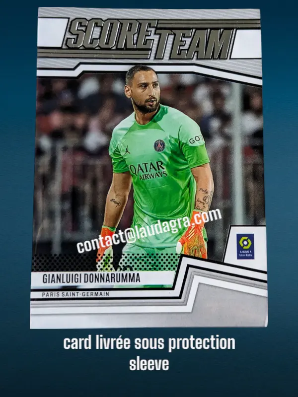 Gianluigi Donnarumma N° 20 Paris Saint-Germain  Score Team 22/23