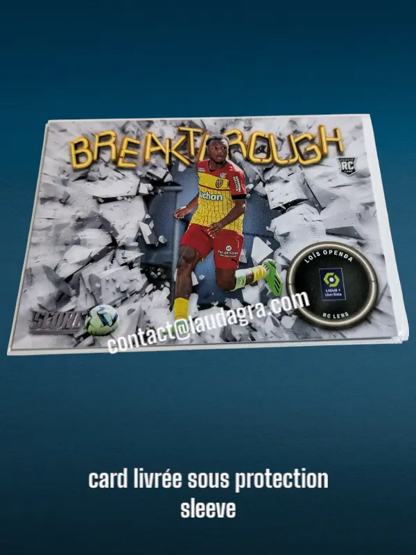 Lois Openda N° 3/ Breakthrough    RC Lens Panini