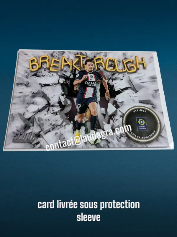 Vitinha N° 23/ Breakthrough    Paris Saint-Germain Panini