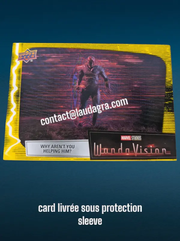 Parallel Card Mind Stone Yellow Why Aren’t You Helping Him? Wandavision Card N° 54