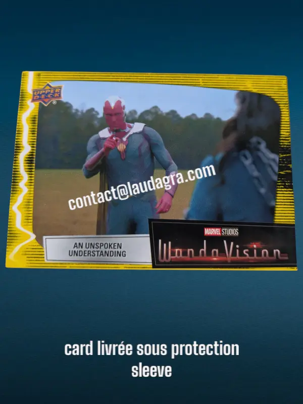 Parallel Card Mind Stone Yellow An Unspoken Understanding Wandavision Card N° 58