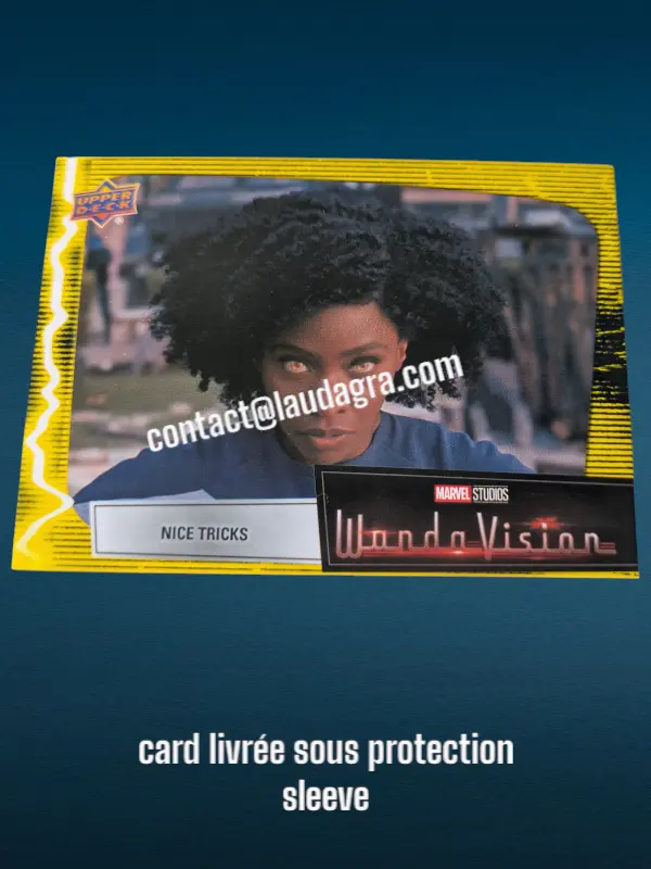 Parallel Card Mind Stone Yellow Nice Tricks Wandavision Card N° 83