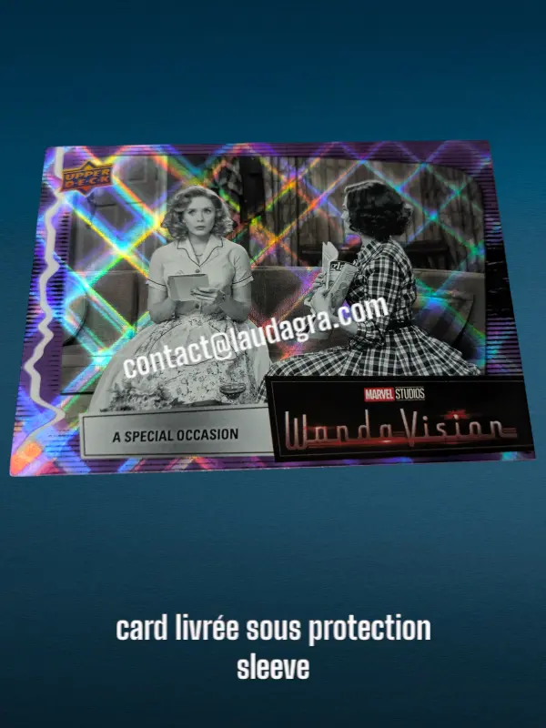Parallel Card Purple Spell A Special Occasion Wandavision Card N° 5