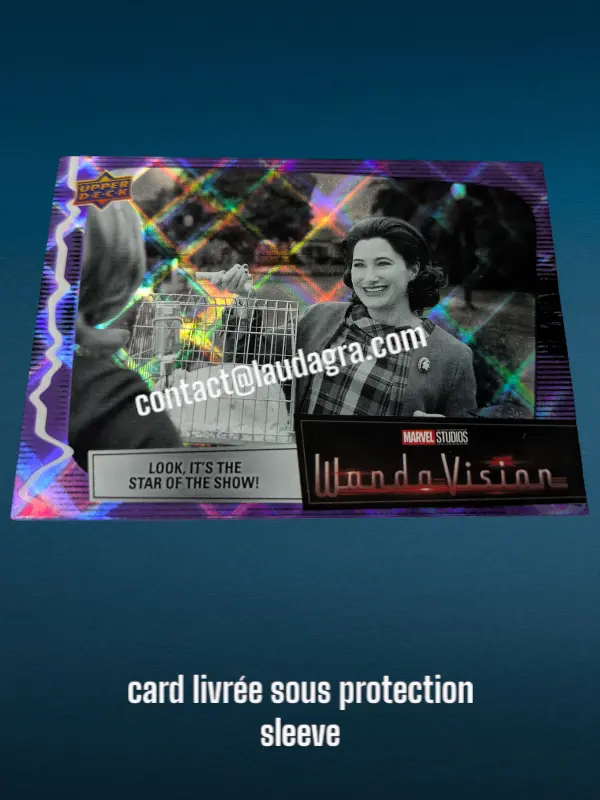 Parallel Card Purple Spell Look, It’s the Star of the Show! Wandavision Card N° 14