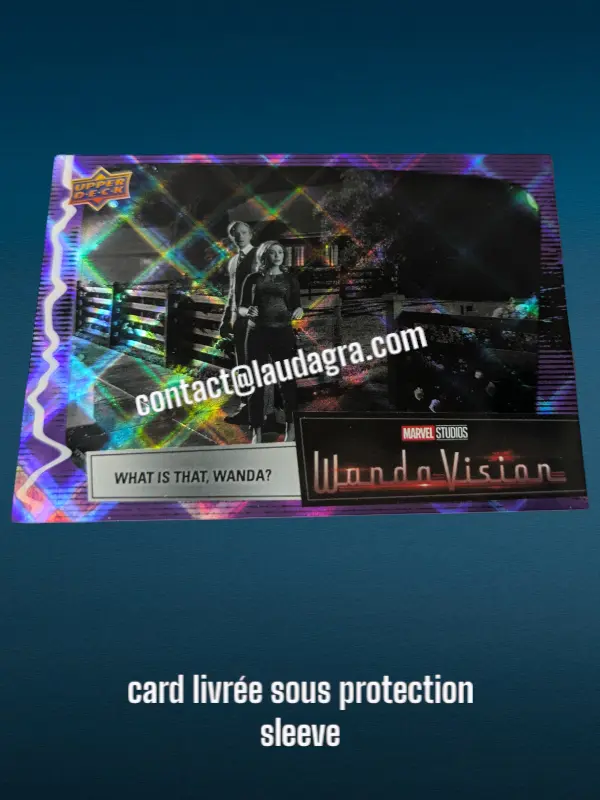 Parallel Card Purple Spell What Is That, Wanda? Wandavision Card N° 19