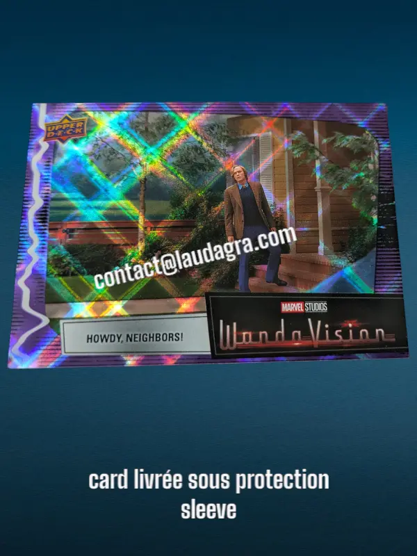 Parallel Card Purple Spell Howdy, Neighbors! Wandavision Card N° 28