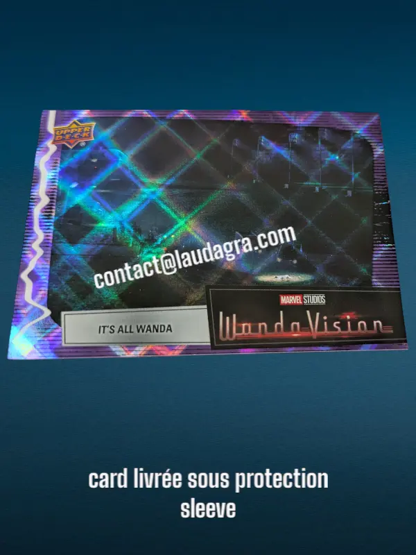 Parallel Card Purple Spell It’s All Wanda Wandavision Card N° 29
