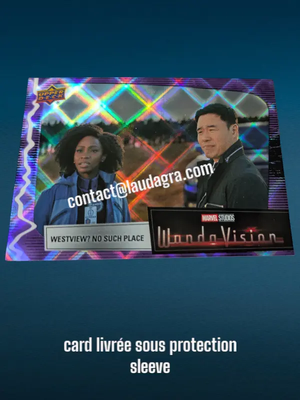 Parallel Card Purple Spell Westview? No Such Place Wandavision Card N° 30