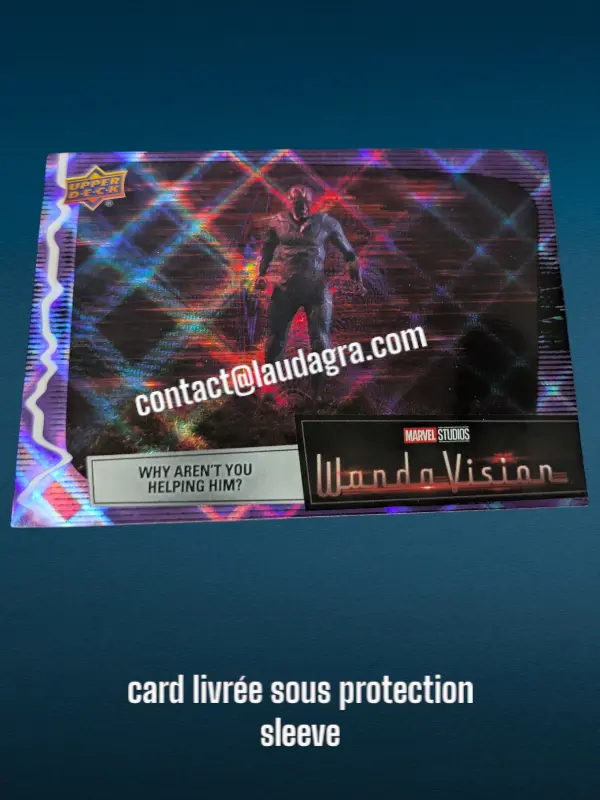 Parallel Card Purple Spell Why Aren’t You Helping Him? Wandavision Card N° 54