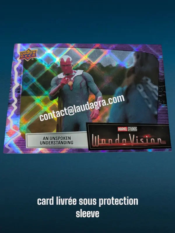 Parallel Card Purple Spell An Unspoken Understanding Wandavision Card N° 58