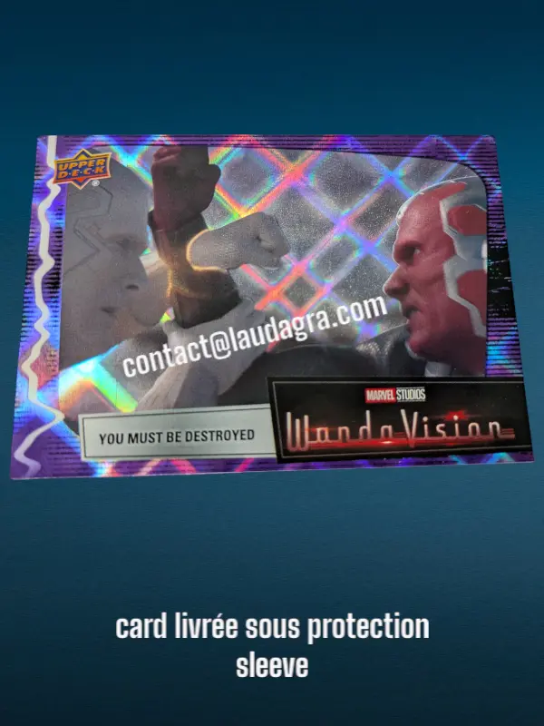 Parallel Card Purple Spell You Must Be Destroyed Wandavision Card N° 80