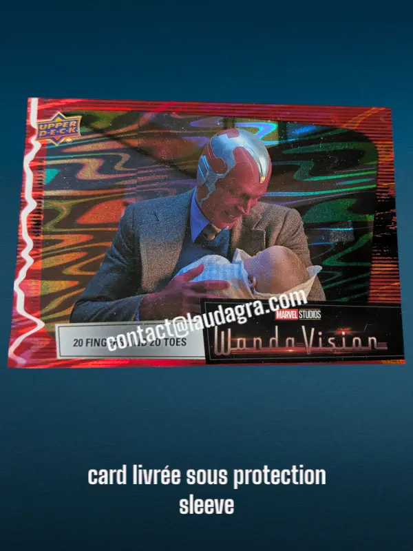 Parallel Card Scarlet Red Fingers and 20 Toes Wandavision Card N° 27