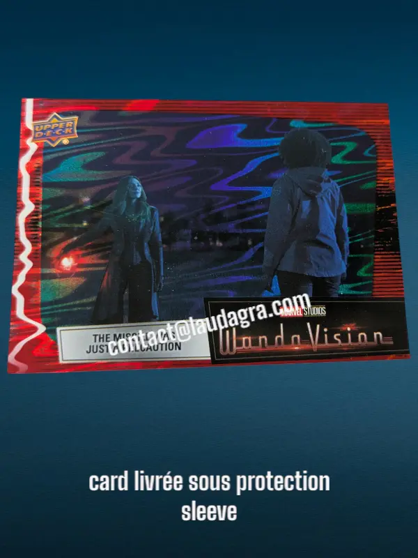 Parallel Card Scarlet Red The Missile Was Just a Precaution Wandavision Card N° 43