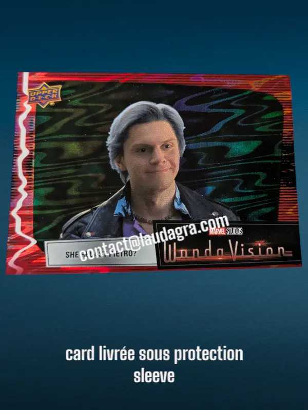 Parallel Card Scarlet Red She Recast Pietro? Wandavision Card N° 47