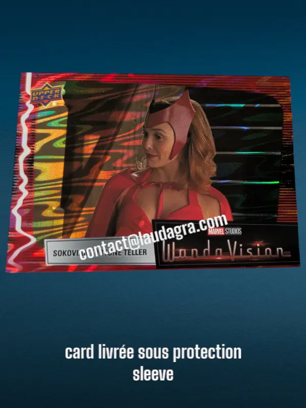 Parallel Card Scarlet Red Sokovian Fortune Teller Wandavision Card N° 48