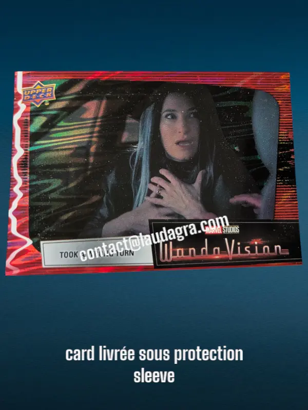 Parallel Card Scarlet Red Took a Wrong Turn Wandavision Card N° 52