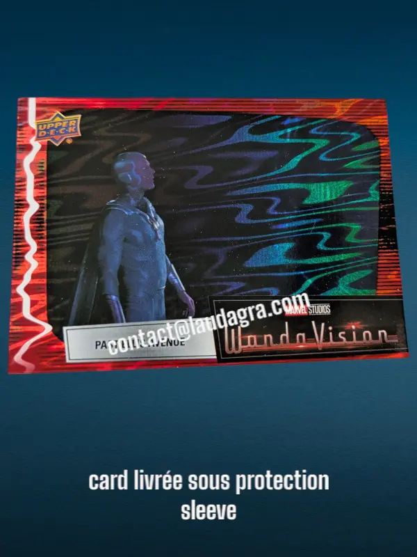 Parallel Card Scarlet Red Past Ellis Avenue Wandavision Card N° 53