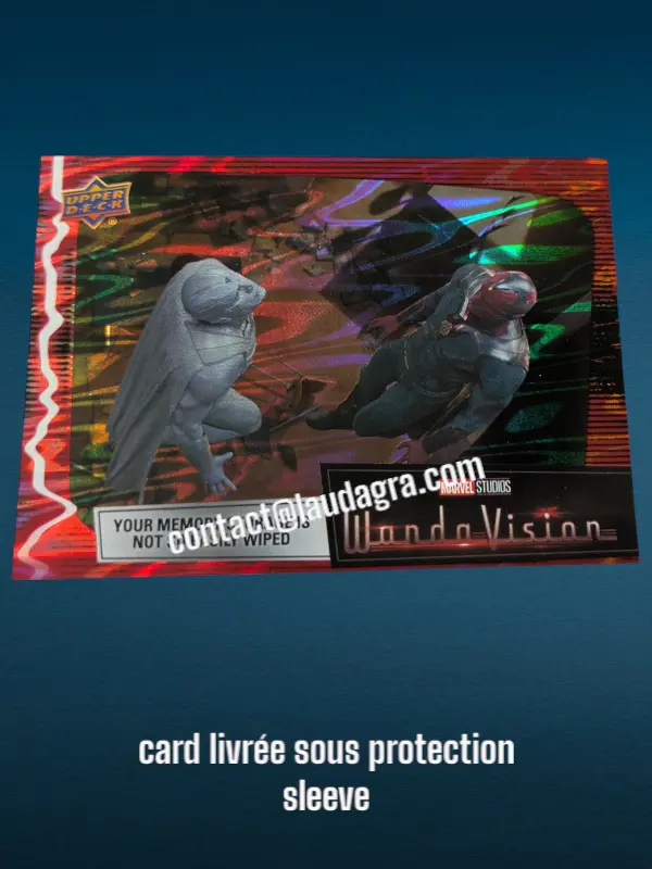 Parallel Card Scarlet Red Your Memory Storage Is Not So Easily Wiped Wandavision Card N° 84
