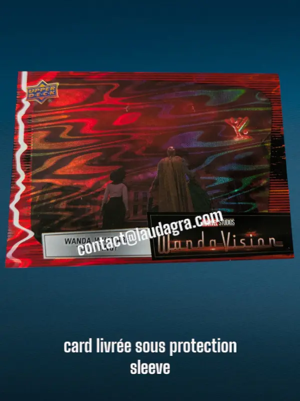 Parallel Card Scarlet Red Wanda, What Are You Doing? Wandavision Card N° 85