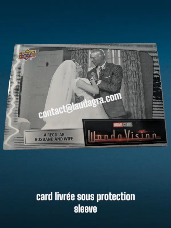 A Regular Husband and Wife Wandavision Card N° 1