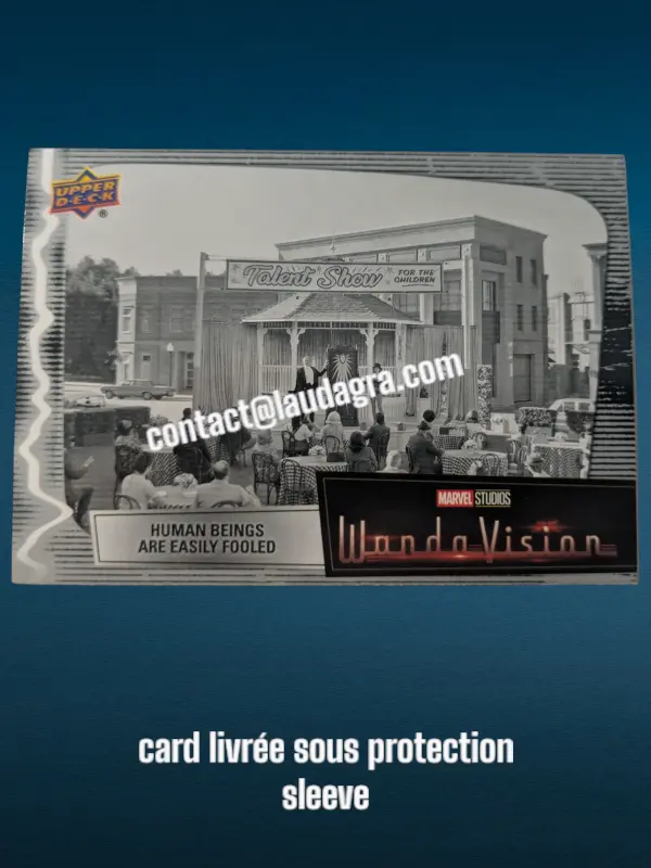 Human Beings Are Easily Fooled Wandavision Card N° 17