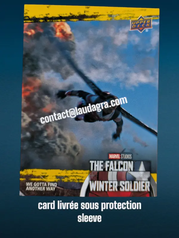 Sam Finds Another Way The Falcon and The Winter Soldier Yellow Parallel Card N° 6