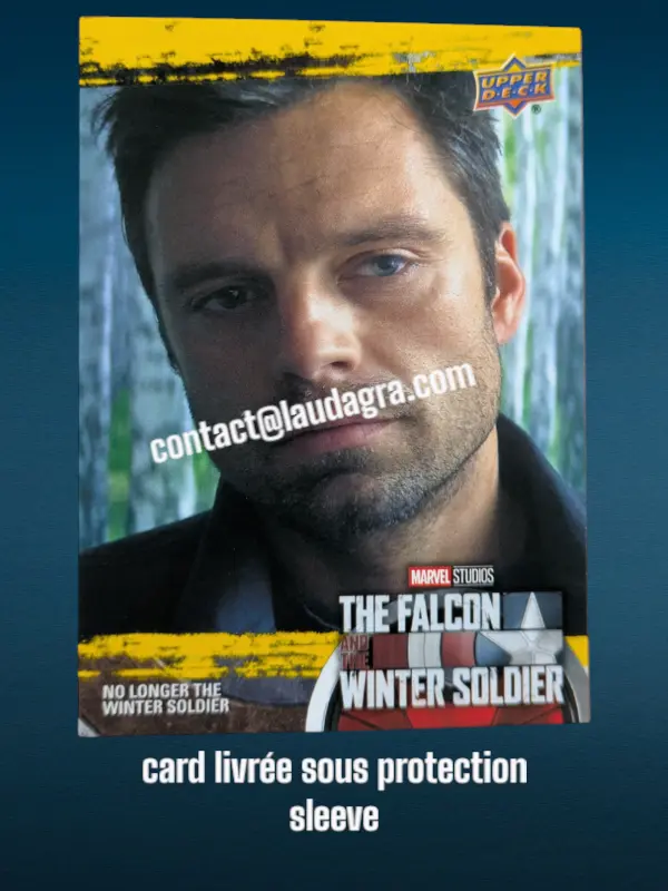 No Longer the Winter Soldier The Falcon and The Winter Soldier Yellow Parallel Card N° 10