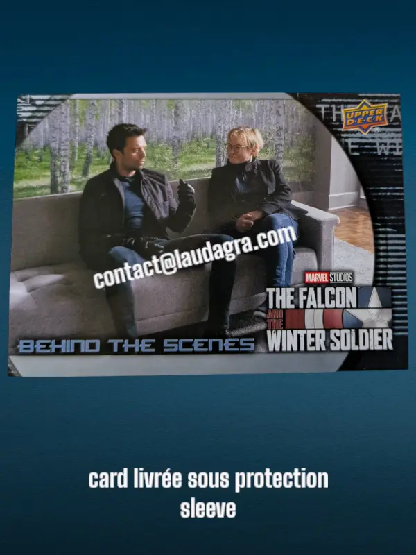 Sebastian Stan and Kari Skogland The Falcon and The Winter Soldier Card N° BS-2