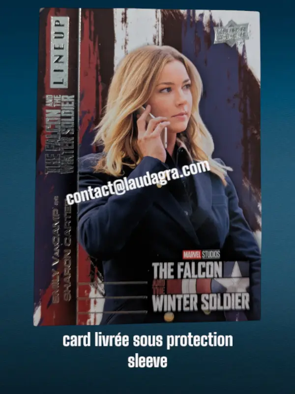 Emily VanCamp as Sharon Carter The Falcon and The Winter Soldier Card N° LU-9