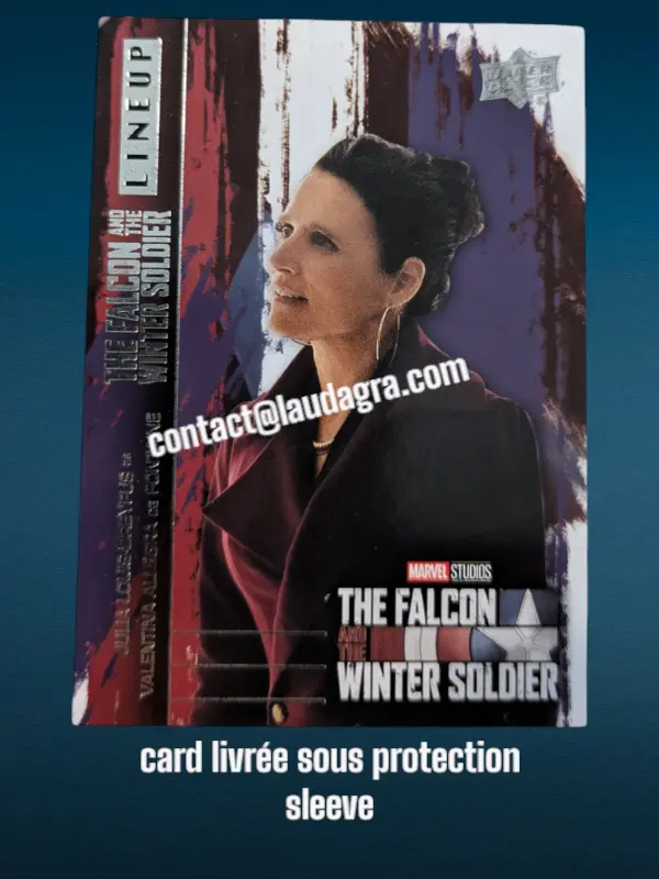 Julia Louise-Dreyfus as Valentina Allegra de Fontaine The Falcon and The Winter Soldier Card N° LU-16