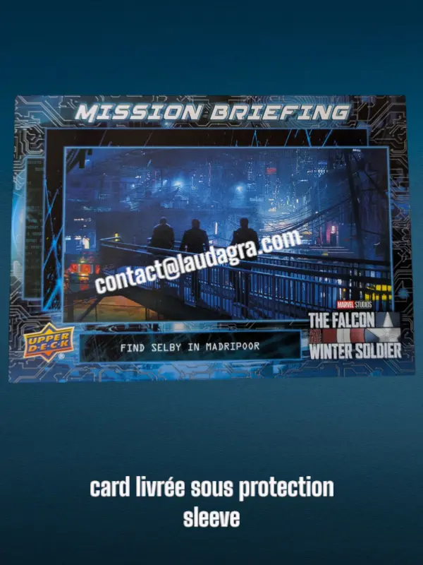 Find Selby in Madripoor The Falcon and The Winter Soldier Card N° MB-3