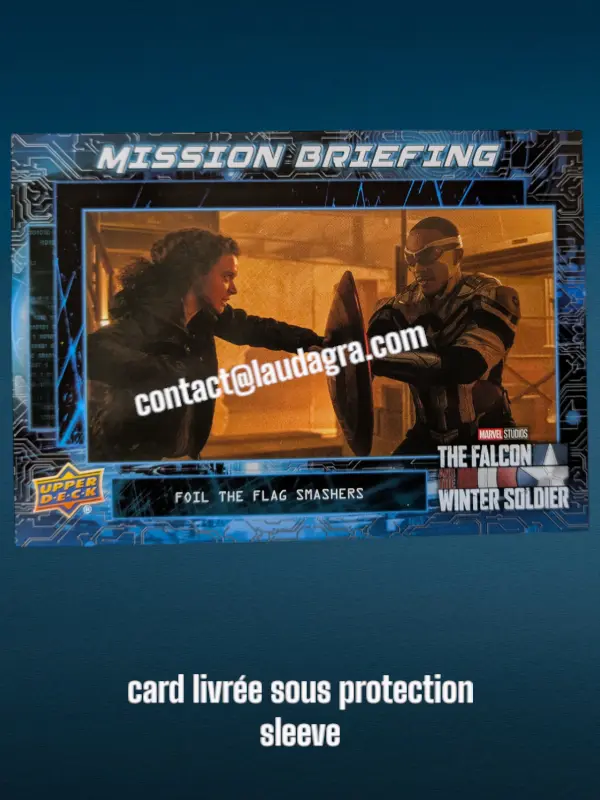 Foil the Flag Smashers The Falcon and The Winter Soldier Card N° MB-6
