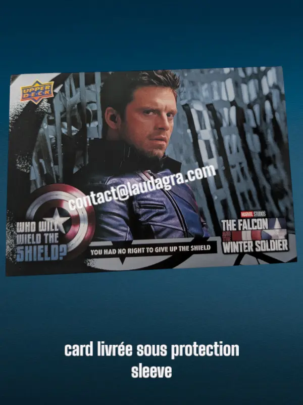 You Had no right to give up the Shield The Falcon and The Winter Soldier Card N° WWW-5
