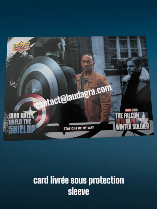 Stay Out of My Way The Falcon and The Winter Soldier Card N° WWW-6