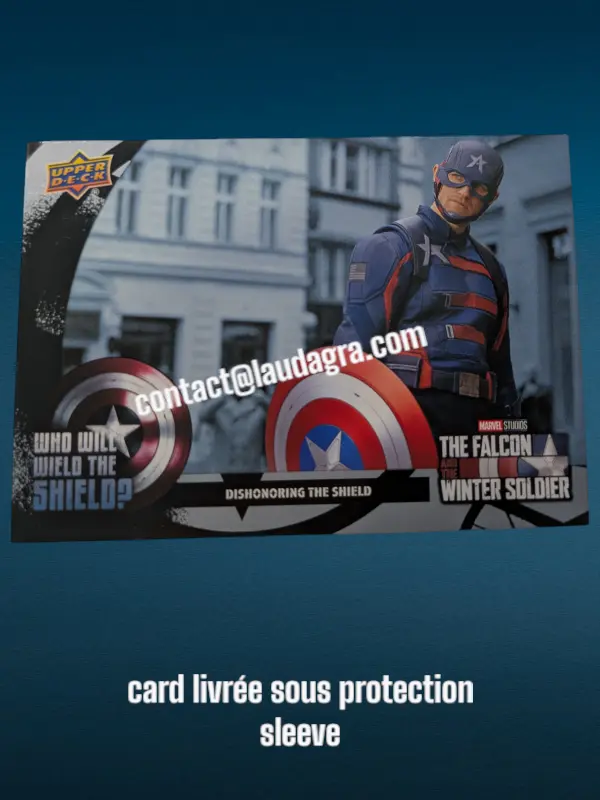 Dishonoring the Shield The Falcon and The Winter Soldier Card N° WWW-7