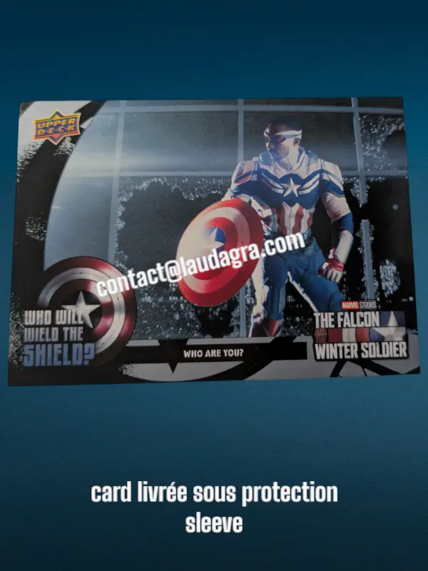 Who Are You? The Falcon and The Winter Soldier Card N° WWW-13
