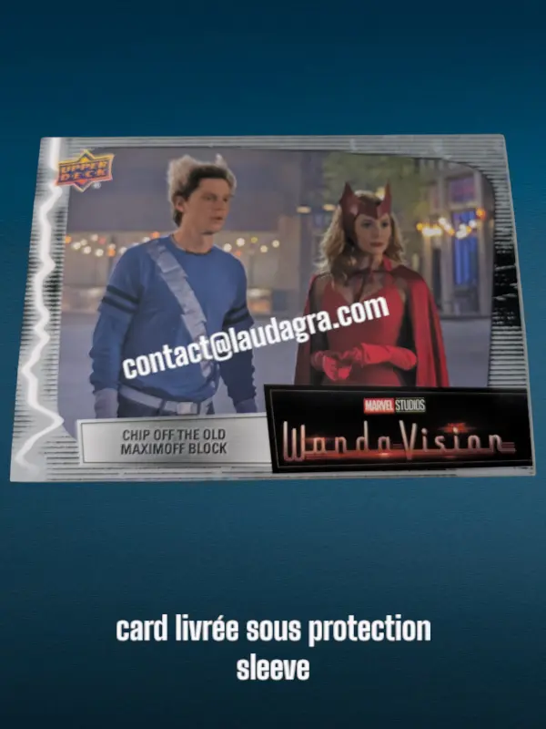 Chip Off the Old Maximoff Block Wandavision Card N° 51